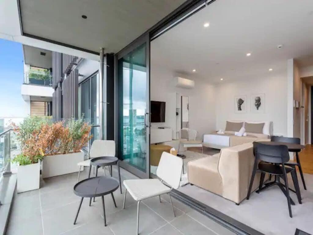 Sleek Modern Studio With Balcony أوكلاند المظهر الخارجي الصورة